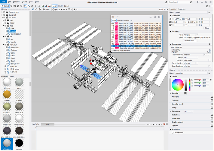 FinalMesh is a 3D Viewer, 3D converter, sophisticated 3DPDF and WebGL publisher